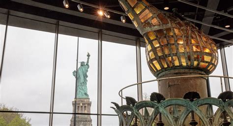 Photos: The Statue Of Liberty Museum Opens On Liberty Island - Gothamist