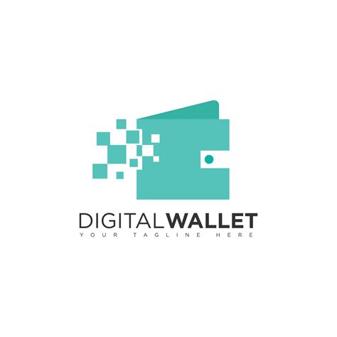 Digital wallet logo design template 14744462 Vector Art at Vecteezy