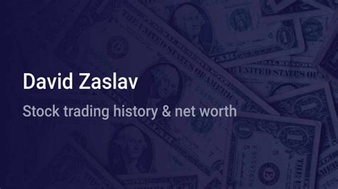 David Zaslav Net Worth Early Life Age [2022-2023]