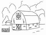 Free Barn Coloring Pages Pdf  Coloringfoldercom sketch template