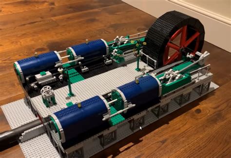 Steam Engine Replica From LEGO | Hackaday