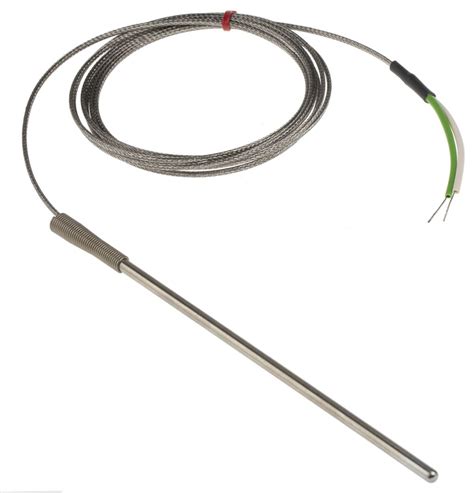 RS PRO Type K Thermocouple 150mm Length, 4.5mm Diameter → +350°C - RS ...