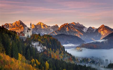 Germany Neuschwanstein Castle 2018 Bing Wallpaper Preview | 10wallpaper.com