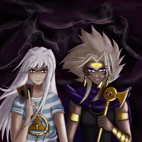 Yu-Gi-Oh! - Bakura and Marik by HorrorshowArt on Newgrounds