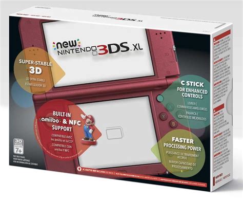 New Nintendo 3DS XL Red