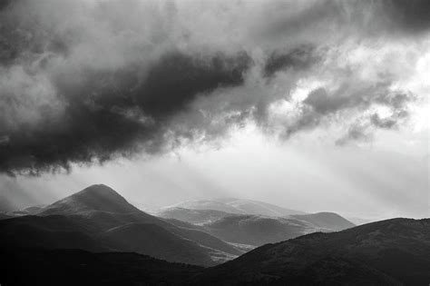 Rainstorm, Rays Of Lights, Dark Clouds, Heavy Rain Photograph by Fabrizio Conte - Fine Art America