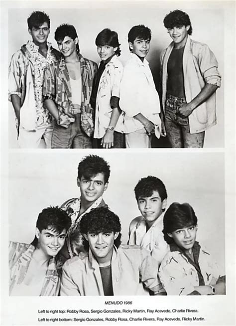 Menudo Vintage Concert Photo Promo Print, 1986 at Wolfgang's