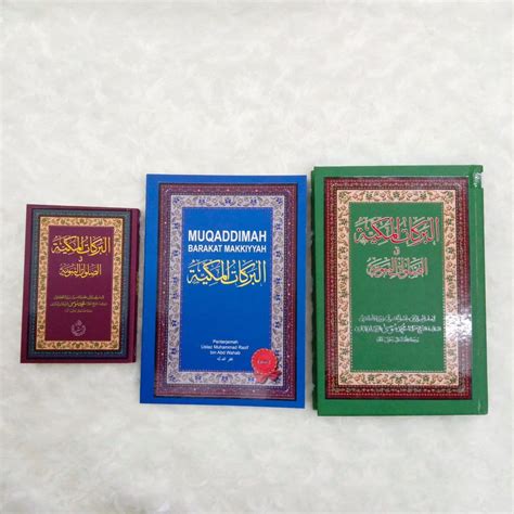 Kitab/Muqaddimah Al-Barakat al-Makkiyah Fi ‘l-Salawat al-Nabawiyyah Barakat Makkiyyah Buku ...