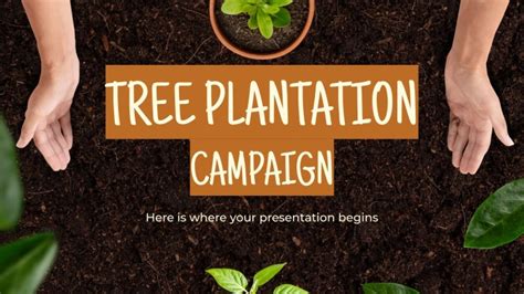 Tree Plantation Campaign | Google Slides & PPT