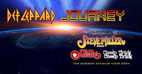 Def Leppard and Journey Set 2024 Stadium Tour With Steve Miller Band, Heart and Cheap Trick ...