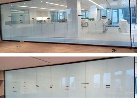 PDLC Switchable Frosted Glass with Switchable Privacy Glass Film