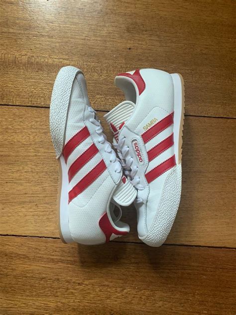 Adidas Samba Super Red, Men's Fashion, Footwear, Sneakers on Carousell