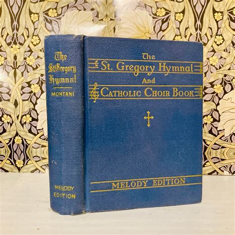 1947 St. Gregory Hymnal and Catholic Choir Book Gregorian - Etsy