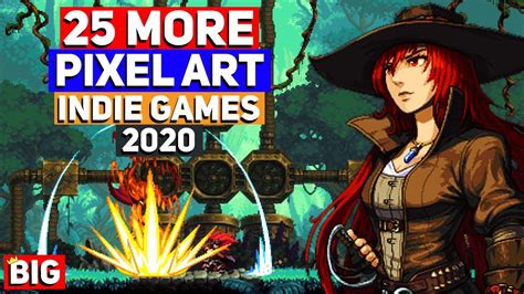 25 MORE Upcoming Pixel Art Indie Games - 2020 & beyond! - YouTube