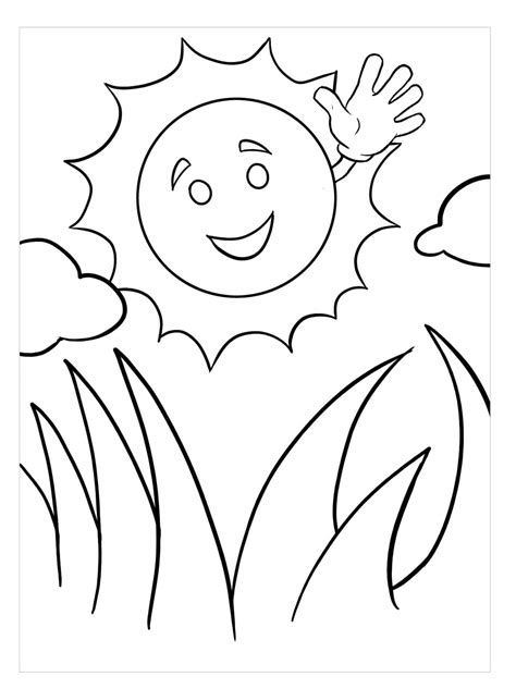 Grassland Coloring Pages