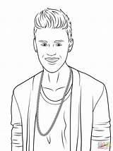 Justin Bieber Coloring Sheets Printable Pages sketch template