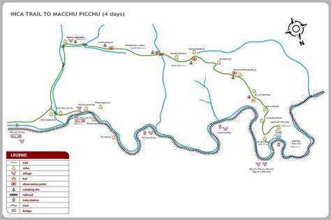 Inca Trail Map