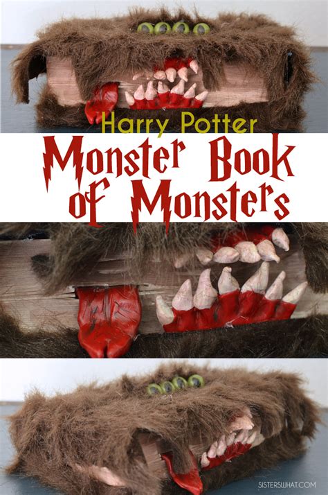 The Monster Book of Monsters - Harry Potter - Sisters, What!