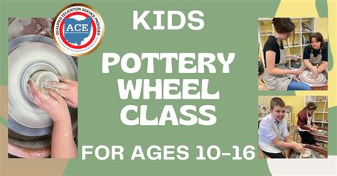 Pottery Wheel Art Camp for Kids, ages 10-16! Fridays | Pottery and Art ...