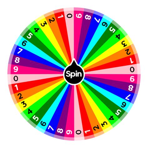 Numbers Wheel 1 | Spin The Wheel App