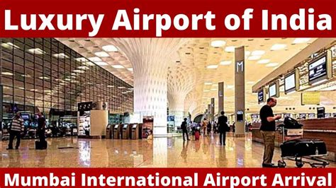 Mumbai International Airport Terminal 2 Arrival Video | Mumbai International Airport Arrival ...