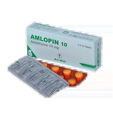 Amlopin 10 mg Tablet: View Uses, Side Effects, Price - osudpotro