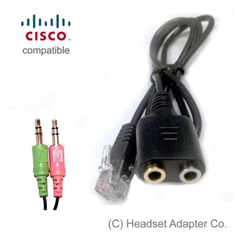 Cisco Headset Adapter for PC Headset