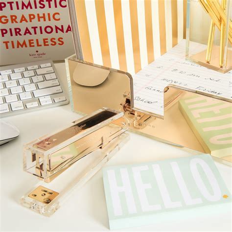 10 Gold Office Desk Accessories - Gold Blog