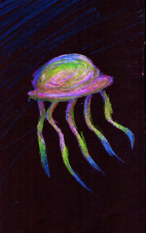 Rainbow Jellyfish by StitchedUpZombie on DeviantArt