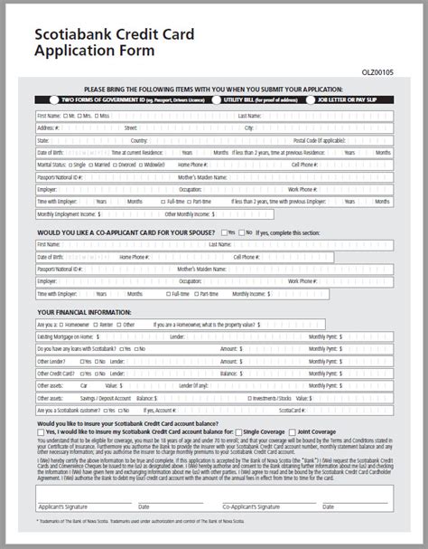 Utility Bill Authorization Letter Scotiabank