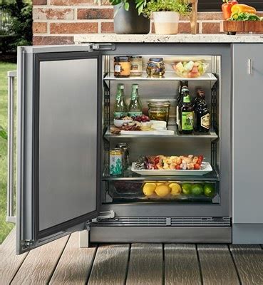 Designer Undercounter | Sub-Zero 24" Outdoor Refrigerator DEU2450RO