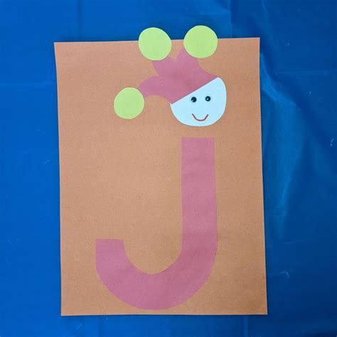 Lowercase Letter J Craft for Preschool: Jester - Home With Hollie