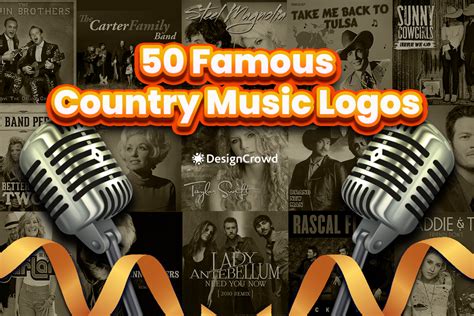 50 Famous Country Music Logos