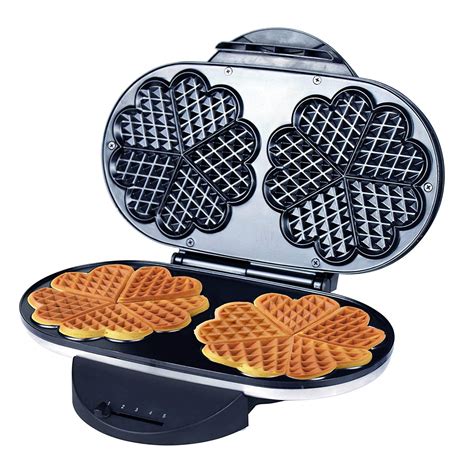 Stainless Steel Waffle Iron - [6 Best Non Toxic Waffle Makers In 2021]