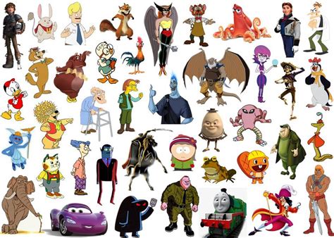 Click the 'H' Cartoon Characters II Quiz - By ddd62291