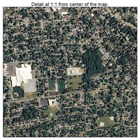 Aerial Photography Map of La Porte, IN Indiana