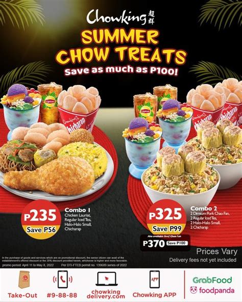 Chowking Summer Chow Treats Available Until May 8, 2022 ONLY – PROUD KURIPOT