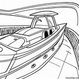 Luxury Yacht Sailing Coloring Page  Pagescom sketch template