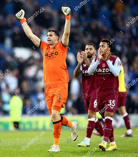 Emiliano Martinez Aston Villa Celebrates Editorial Stock Photo - Stock ...