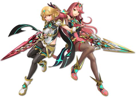 Super Smash Bros. Ultimate - tons of screenshots for Pyra/Mythra DLC, new Mii Fighter costumes