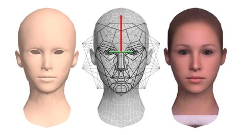 The Golden Ratio in 3D human face modeling – valentin schwind