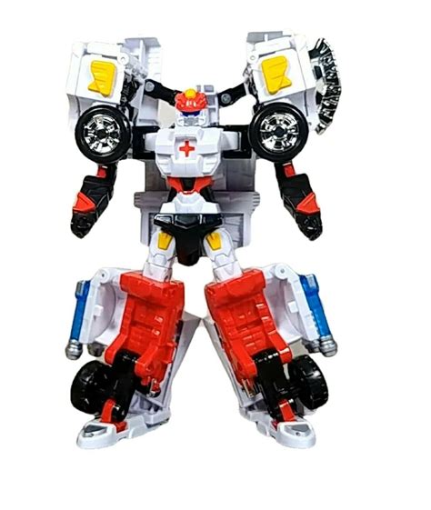 Hello Carbot Dandy Ambulance X Action Figure Transformation Robot Vehicle Toy - Action Figures