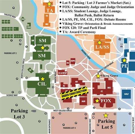 West Valley College Campus Map – Map Vector