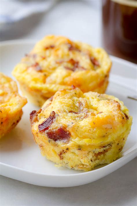 Cheesy Bacon Egg Muffins Recipe – How to Make Egg Muffins — Eatwell101