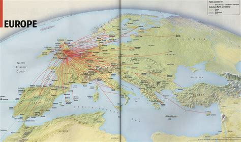 British Airways Europe routes, 2003 | British Airways Europe… | Flickr