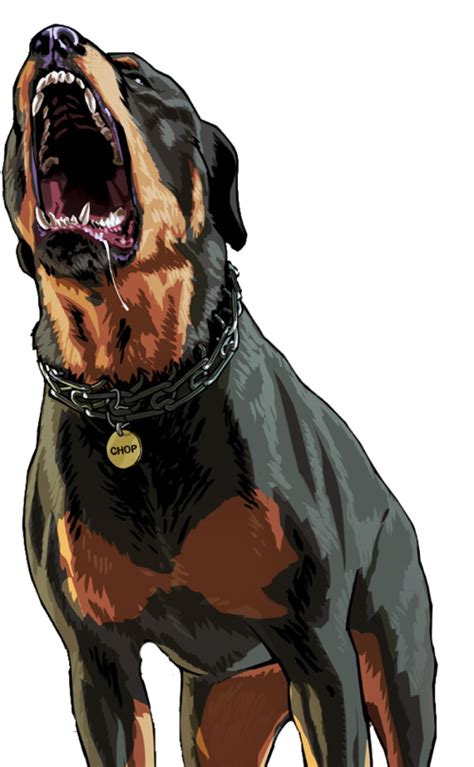 GTA V / GTA 5 - Chop Dog - PNG by baldknuckle on DeviantArt