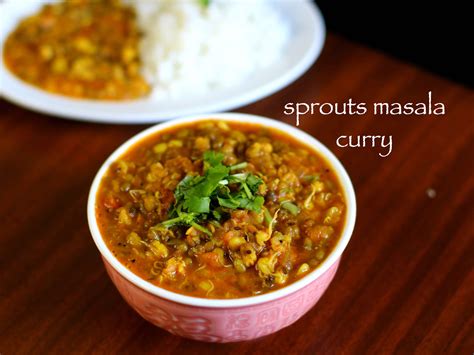 sprouts curry recipe | moong sprouts sabzi | sprouts recipe