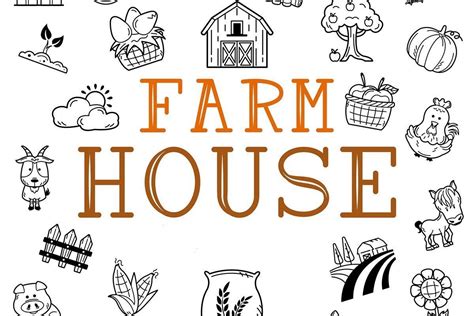 Farmhouse Font by digitalplannerland · Creative Fabrica