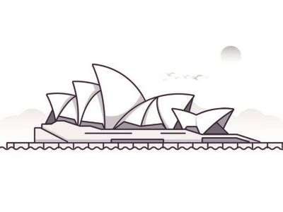 Sydney Opera House by Pagck. on Dribbble