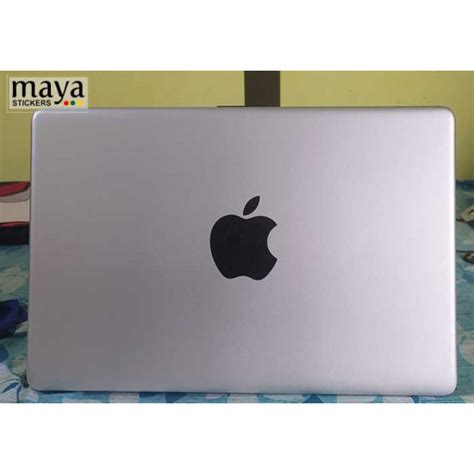 apple logo sticker decals in custom colors and sizes